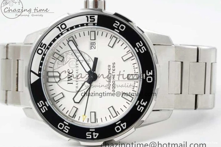 MIROTIME 0216 Youthful Aquatimer Automatic SS RSF 1:1 Best Edition White Black Dial on SS Bracelet A 7070